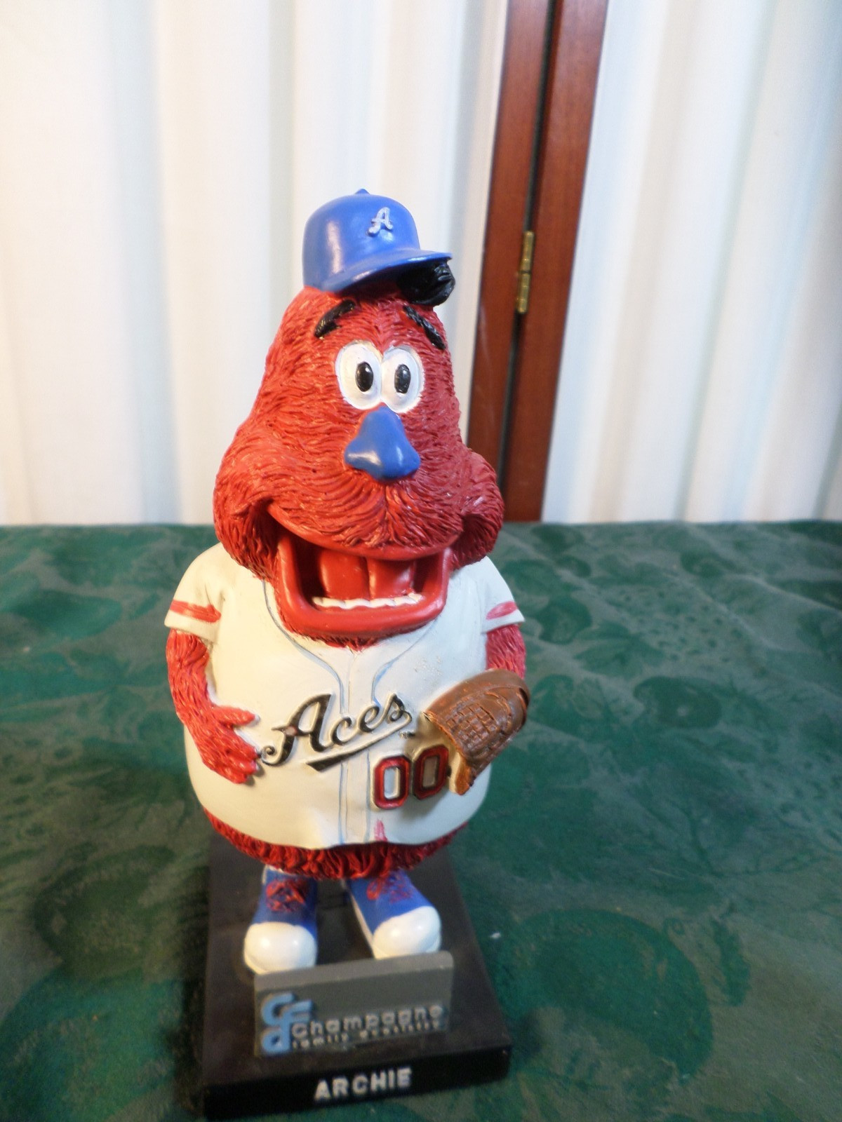 3pc Reno Aces Baseball Team Items-Lunchbox/Bobblehead/Mascot Archie w/Boxes