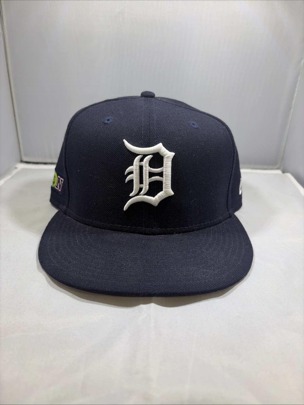 New Era 59FIFTY Detroit Tigers “Don” Blue Fitted Hat Size 7 1/2