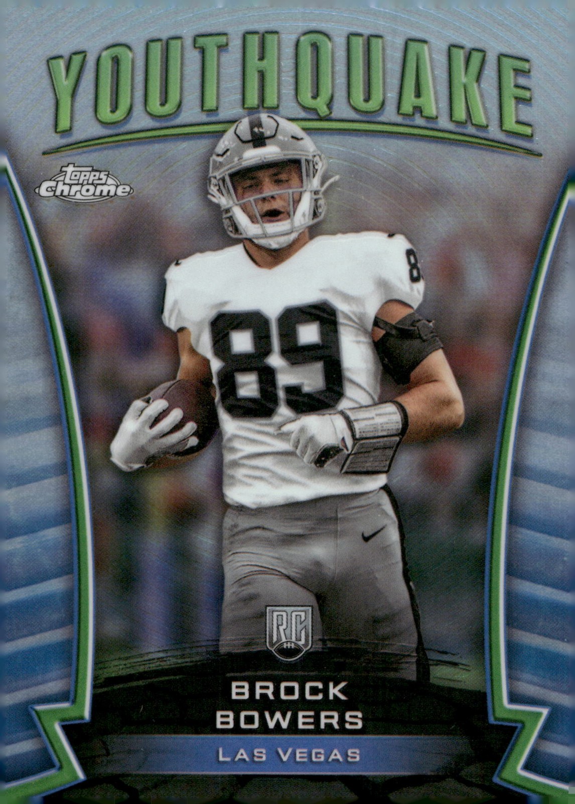 2024 Topps Chrome #Y-17 Brock Bowers Youthquake Refractor