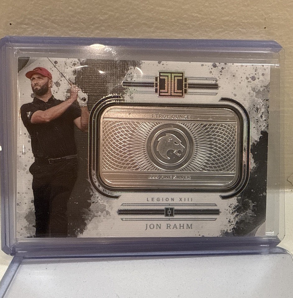 2025 Impeccable LIV Golf Jon Rahm Legion Team Logo #11 Silver Bar 1oz. 25/30
