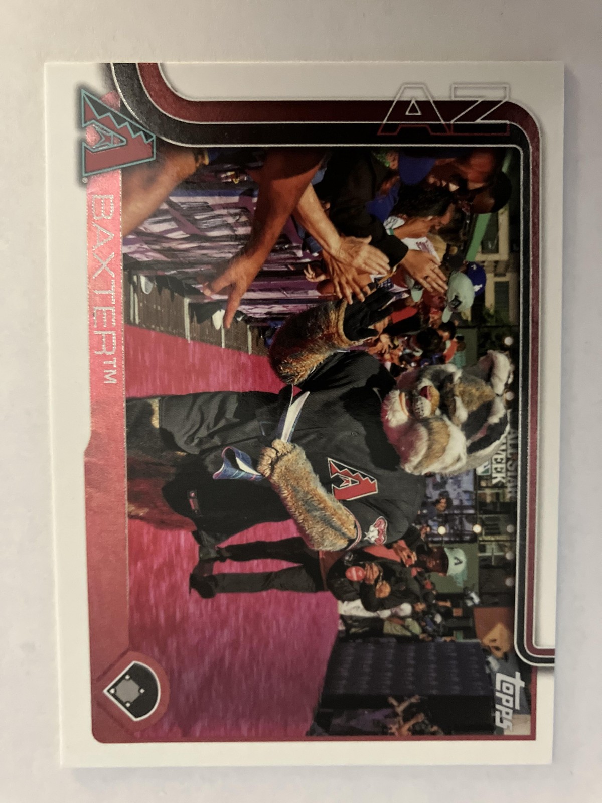 2025 Topps M-1 Baxter Mascots