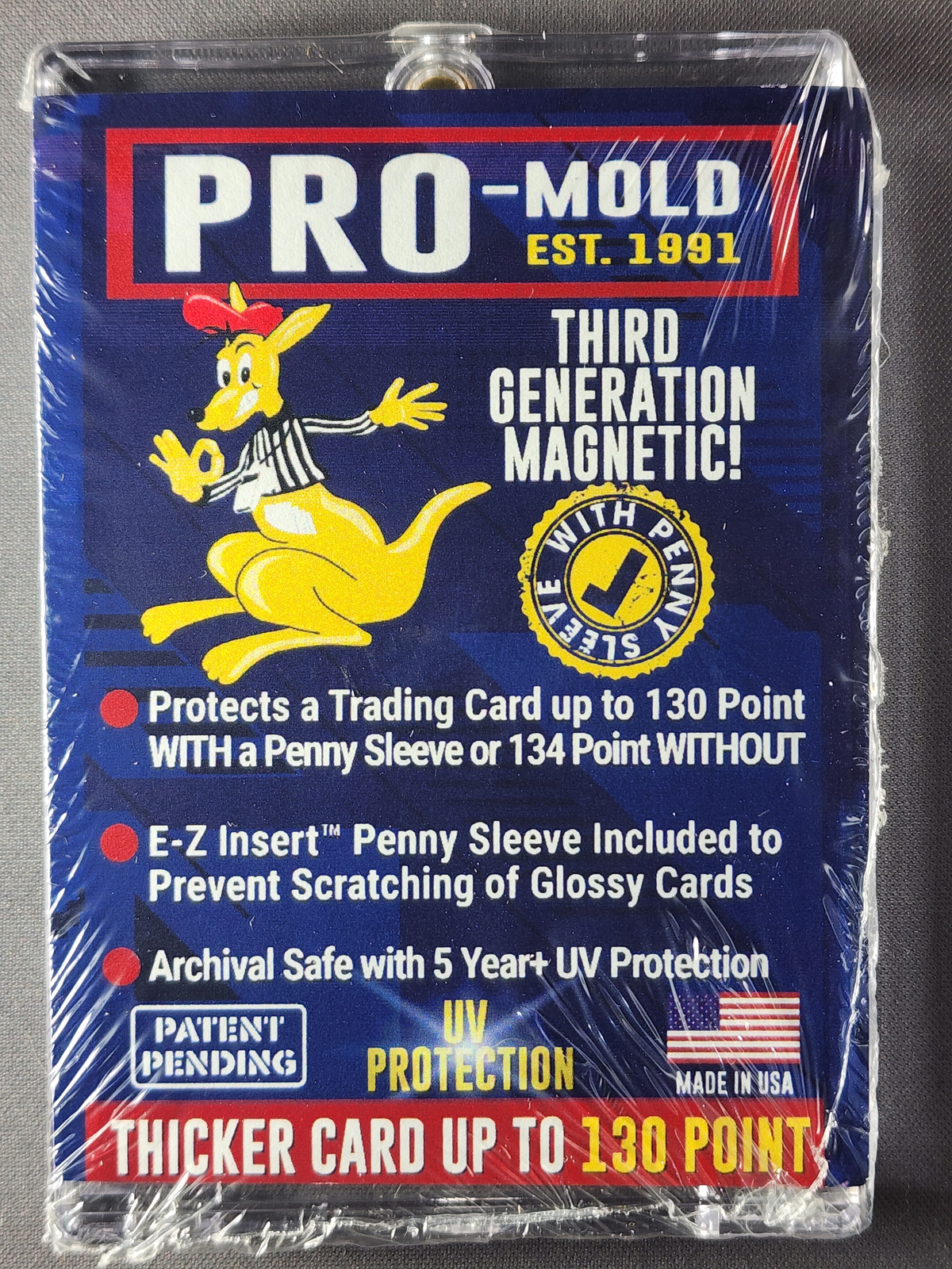 3x Pro Mold MH130SAB 3rd Gen w/ Sleeve 130pt Magnetic Card Holder One Touch