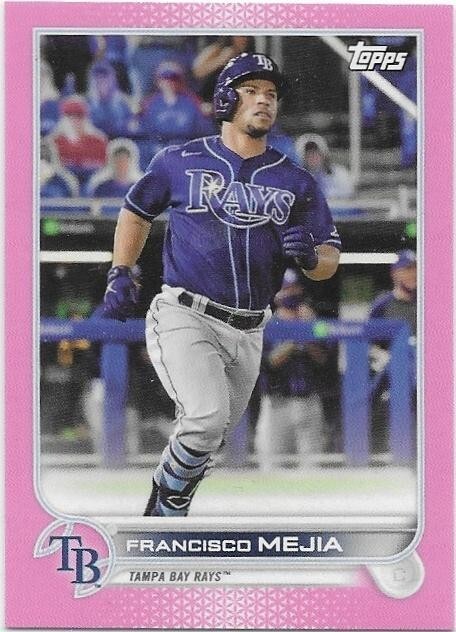 2022 Topps Mini Pink Parallel FRANCISCO MEJIA 24/25 – Online Only