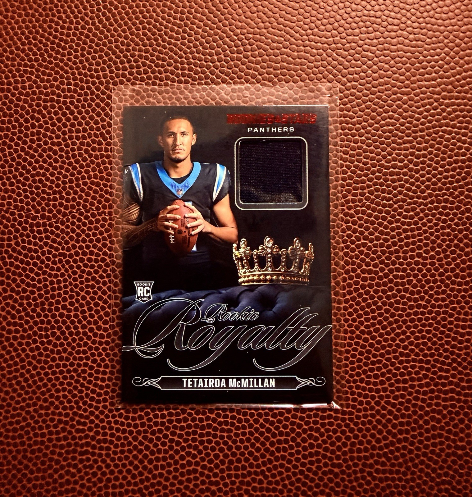 Rare 2025 Panini Rookies & Stars – Rookie Royalty Tetairoa McMillan Patch Relic
