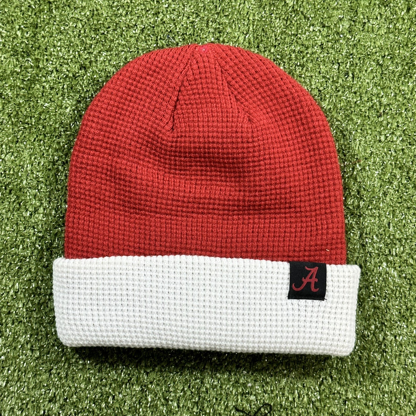 Nike Alabama Crimson Beanie Cap Hat Offical College Product Red White Logo