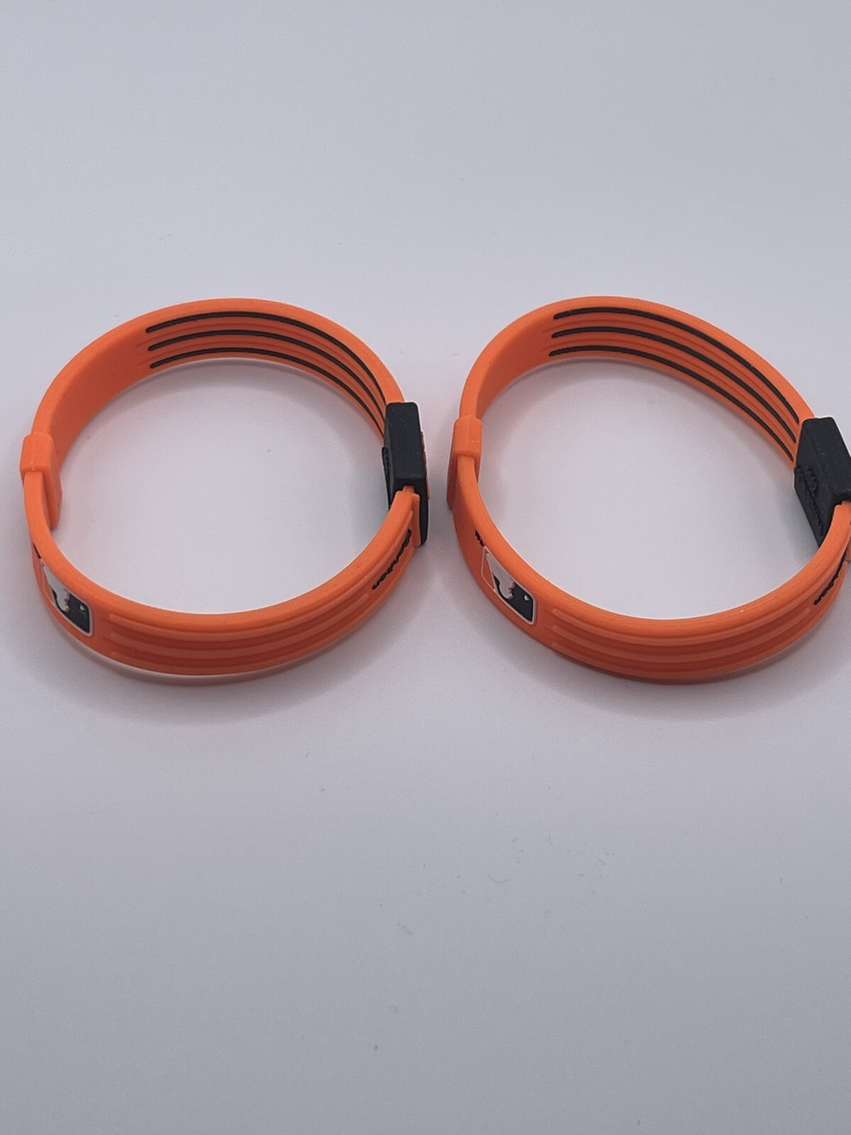 Phiten Titanium Bracelets Medium – 2 BALTIMORE ORIOLES – NEW, LOOSE