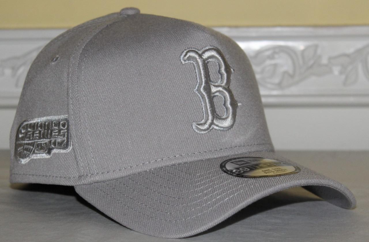 BOSTON RED SOX Hat Stretch Fitted New Era 39Thirty 2007 W.S. Cap A-FRAME *B7
