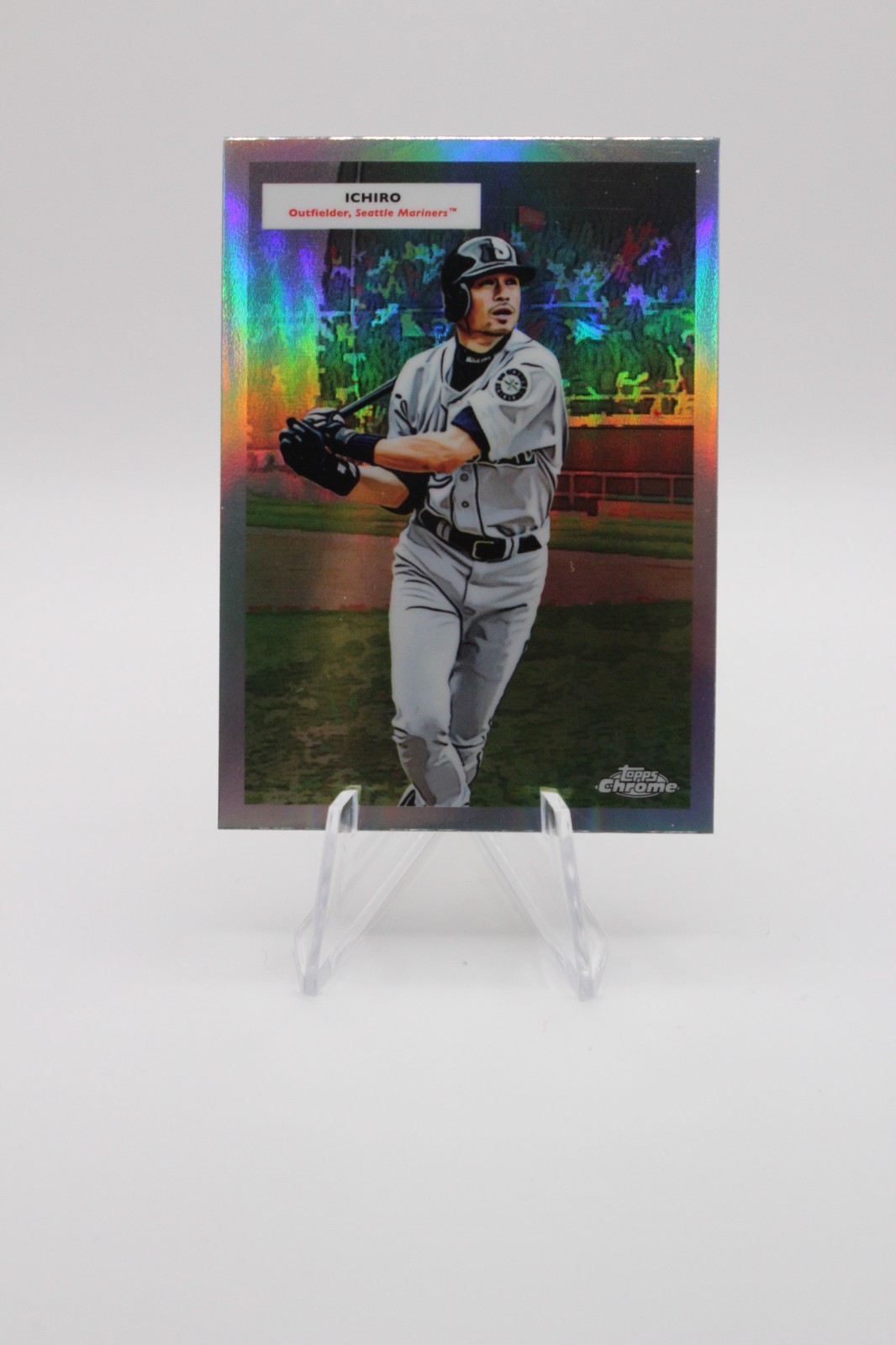 Ichiro/Ken Griffey Jr. 2025 Topps Chrome Platinum Double Header #55-DH-8