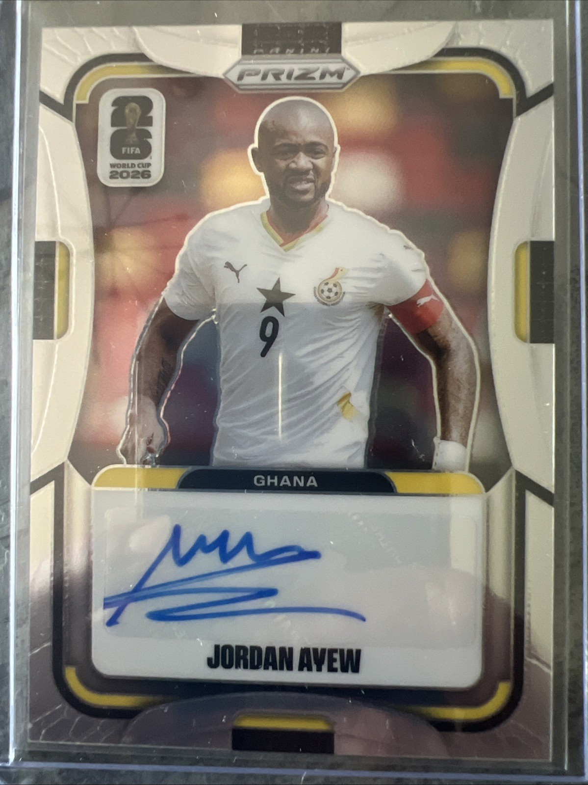 2026 Panini Prizm FIFA World Cup Jordan Ayew Ghana Auto S-JA