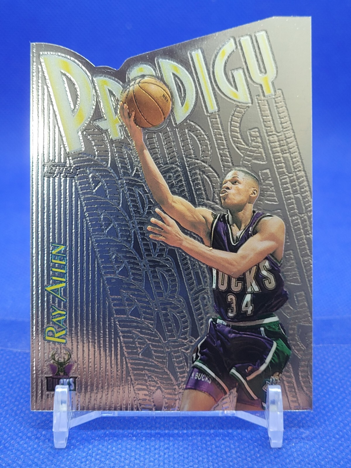 1999-00 Topps Prodigy Ray Allen #PR10 Die Cut HOF