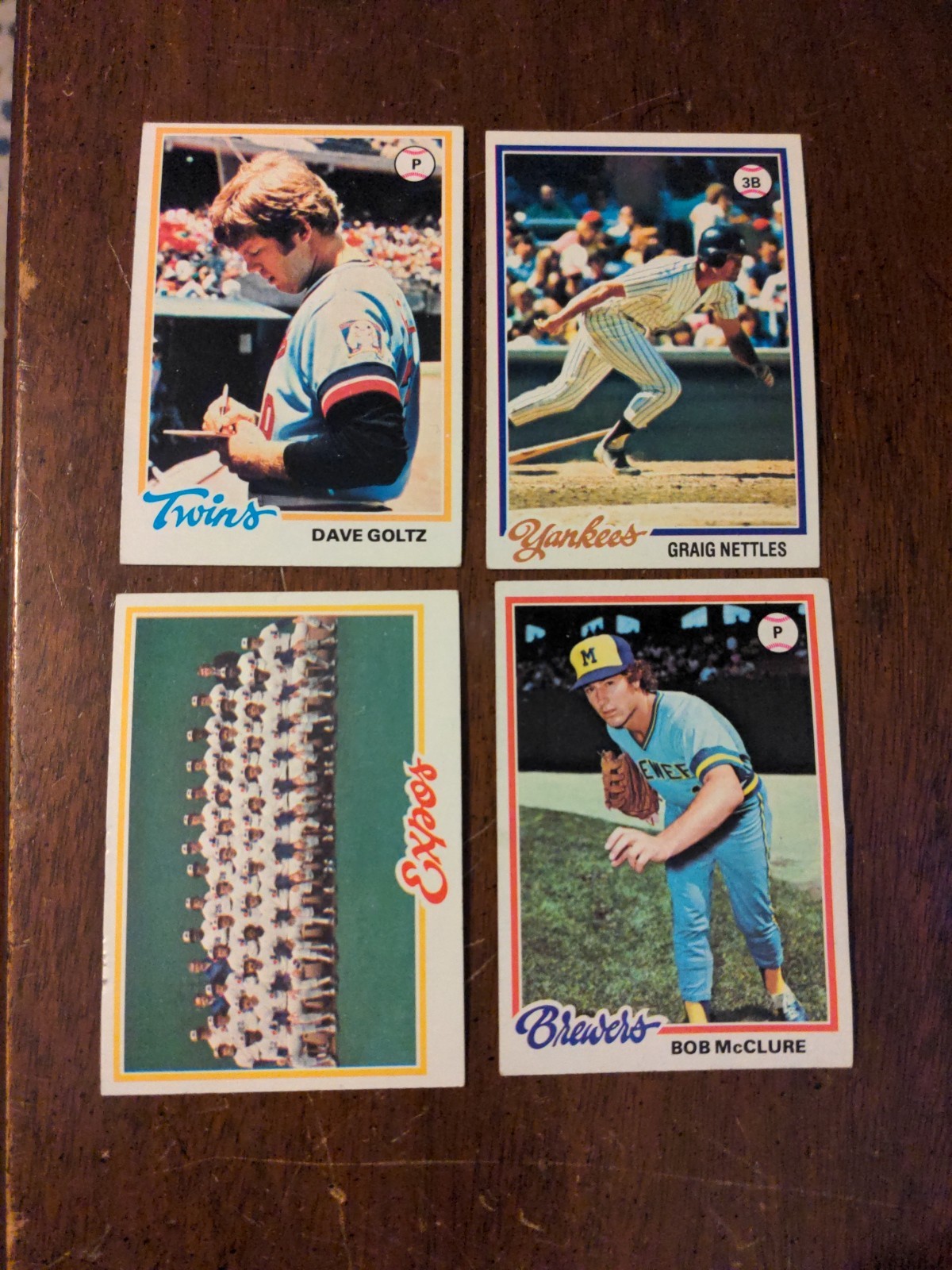 1978 TOPPS BASEBALL CARD SINGLES U-Pick (1-250) EXMT-NRMT