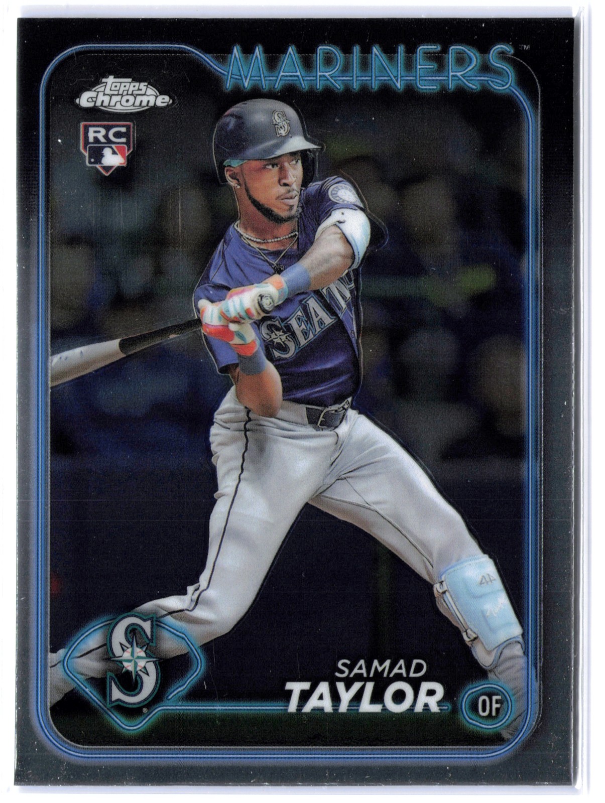 Samad Taylor (RC) Rookie 2024 Topps Chrome Update USC28 Seattle Mariners