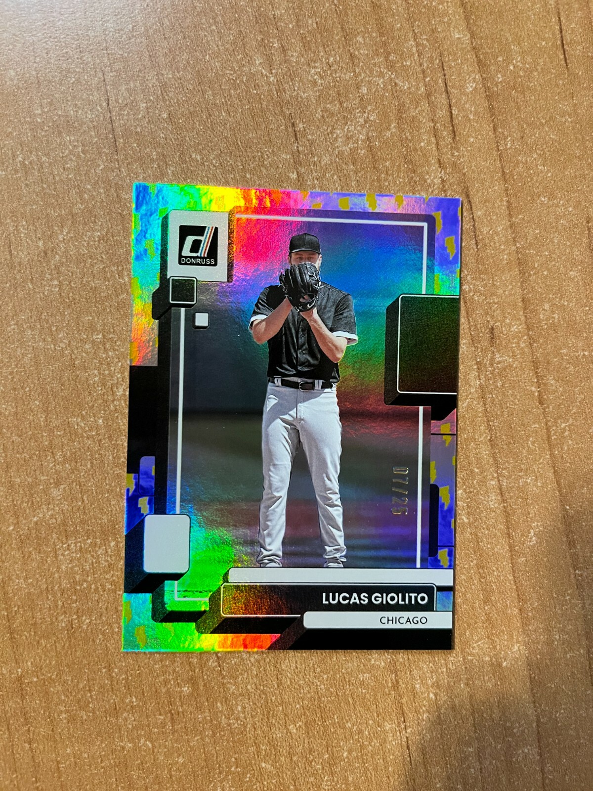 2022 Donruss – Lucas Giolito – #130 Voltage Parallel #’d 07/25 WHITE SOX