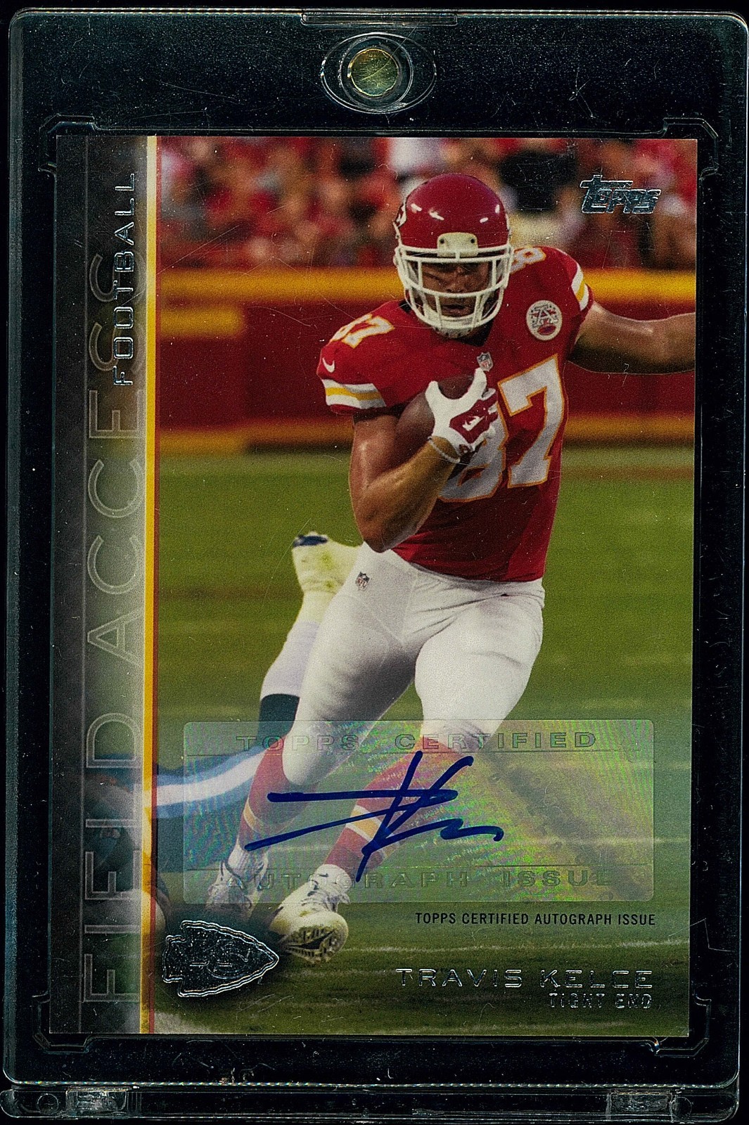 2015 Topps Field Access Auto Travis Kelce – SEND OFFERS