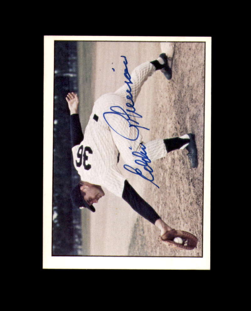 Eddie Robinson Signed 1979 TCMA History Series New York Yankees Autograph