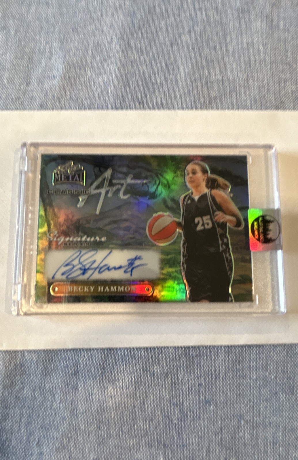 2024 Leaf Metal Signature Series – Classic Art Becky Hammon #CA-BH1 Mountain 1/1