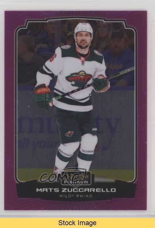 2022-23 O-Pee-Chee Platinum Matte Pink Mats Zuccarello #33 READ fv4