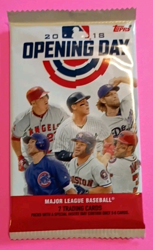 2018 Topps Opening Day Baseball 7 Card Pack Hunt Shohei Ohtani RC