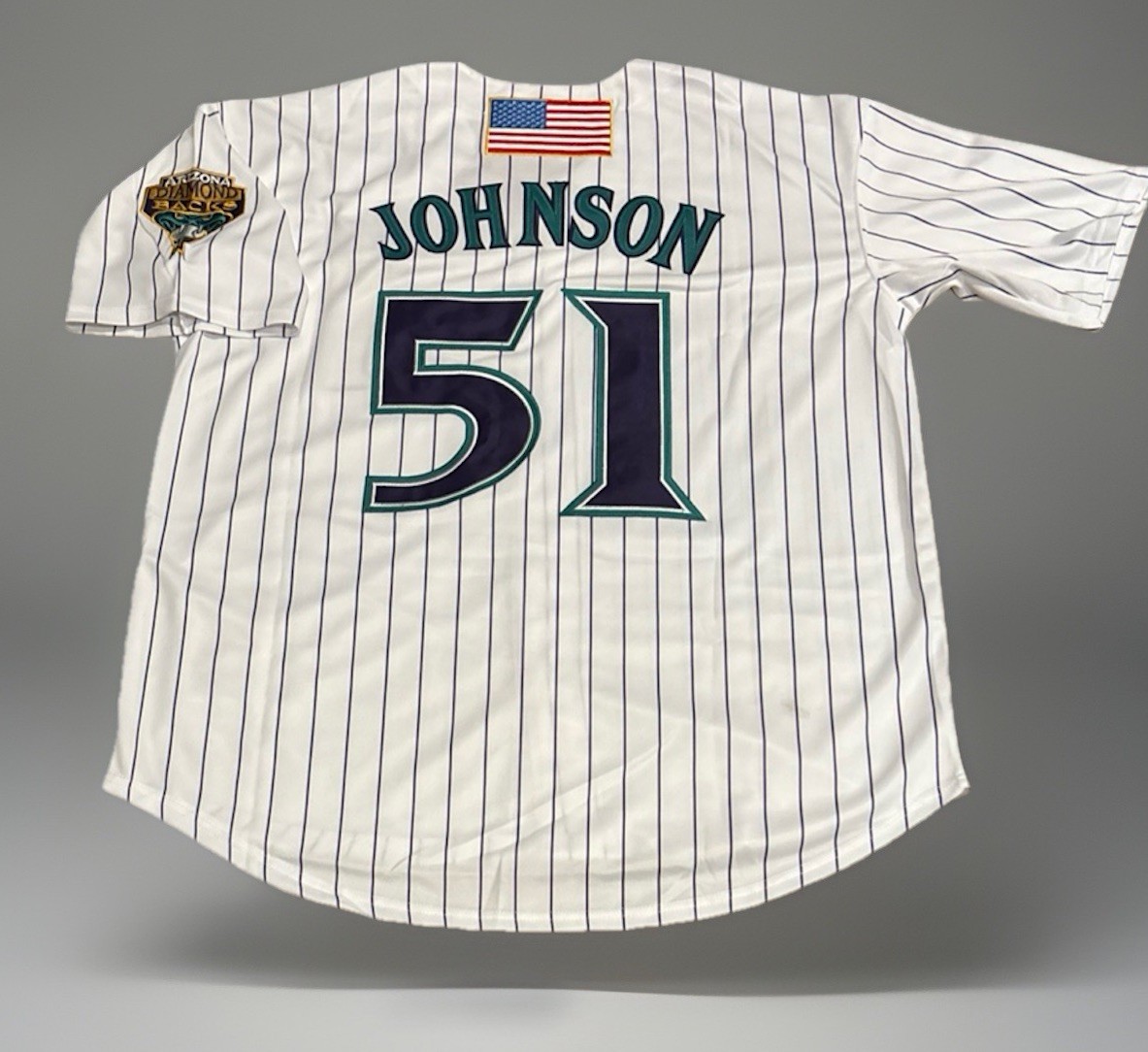 Randy Johnson Arizona #51 Jersey Men’s XL 2001 Diamondbacks Retro Throwback
