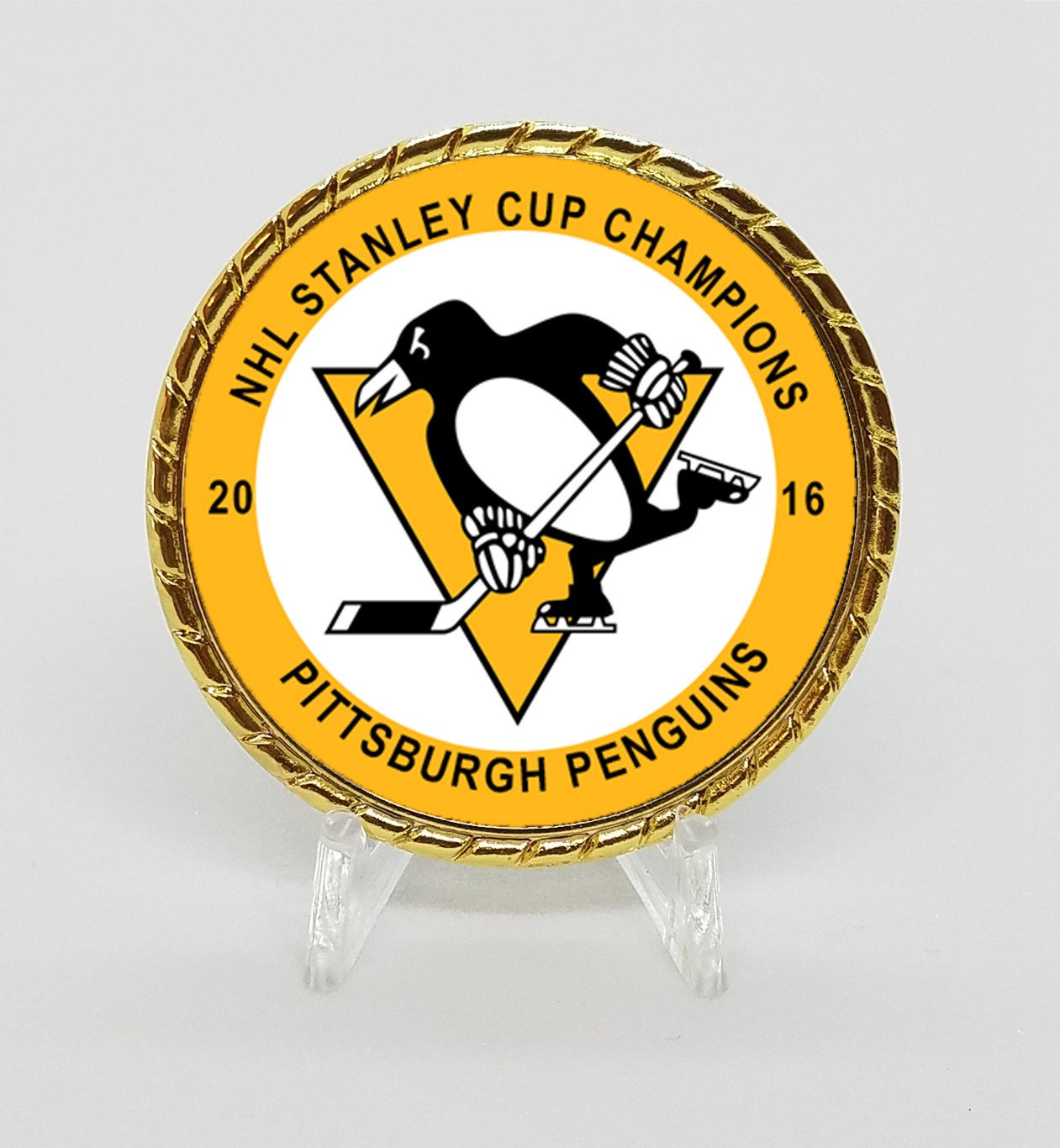 Tribute Coin Pittsburgh Penguins 2016 Stanley Cup Champion Coin Championship