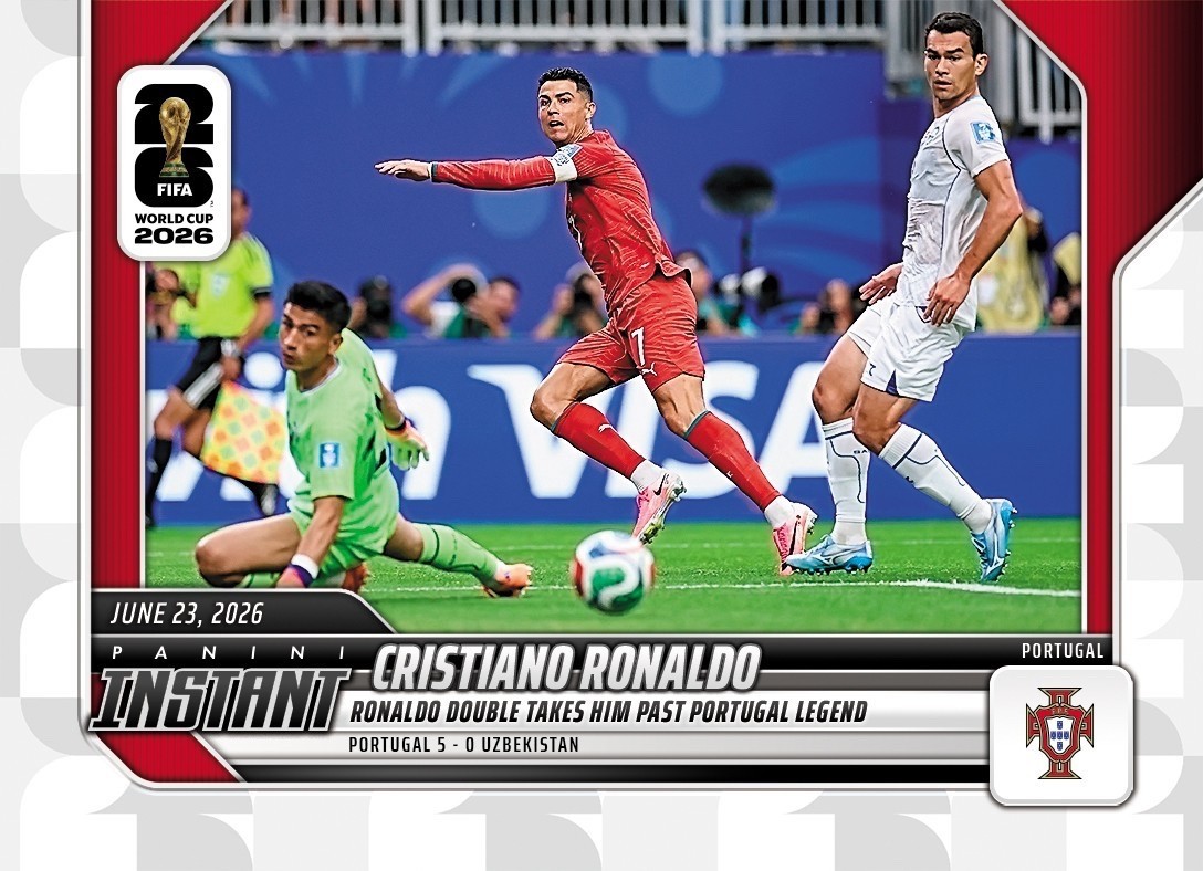Cristiano Ronaldo 2026 Panini Instant FIFA World Cup #100 Portugal – Presale