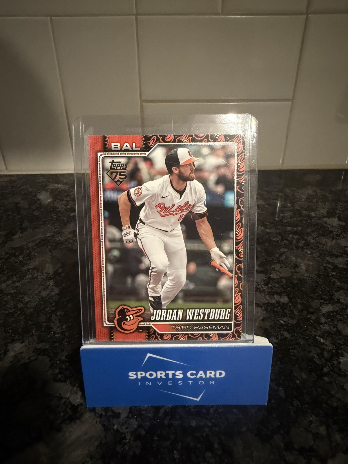 Topps Series Two 2026 Jordan Westburg Baltimore Orioles logo SP #613