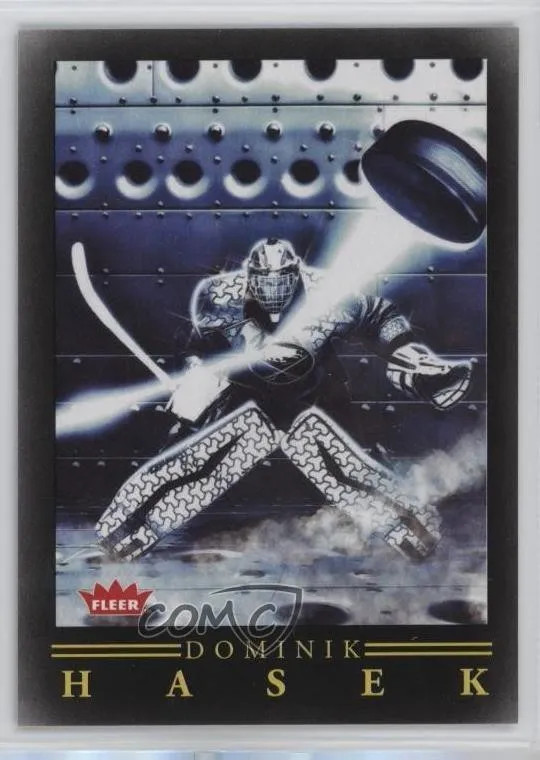 2024-25 Upper Deck Credentials – Fleer Pro Visions Legends Dominik Hasek #PV-1