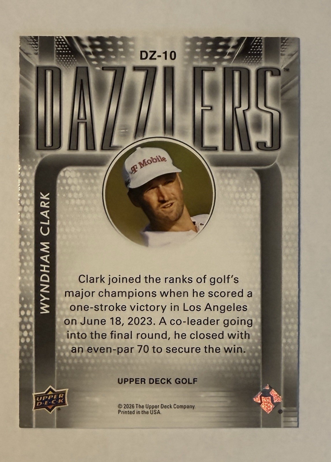 2026 Upper Deck #DZ-10 Wyndham Clark Dazzlers Pink