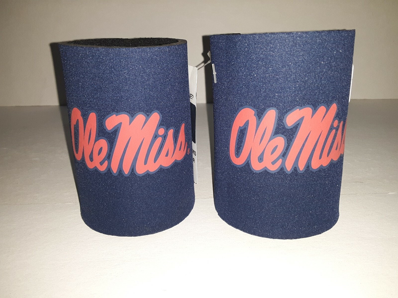 Ole Miss rebels NCAA Can Koozie ( set of two )