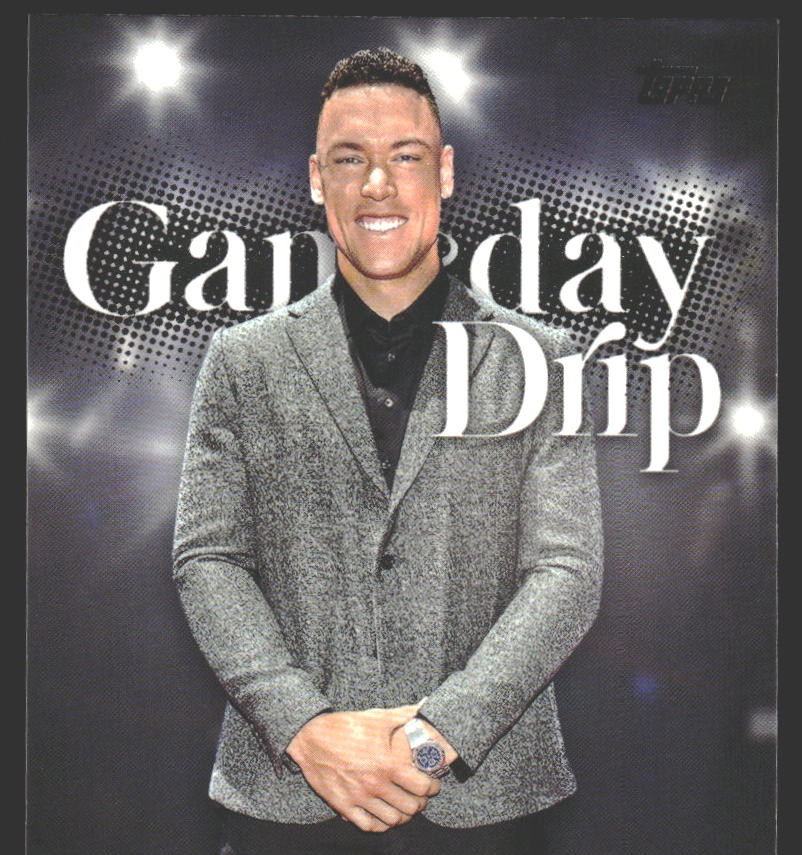 Aaron Judge #GD-6 2025 Topps Gameday Drip New York Yankees