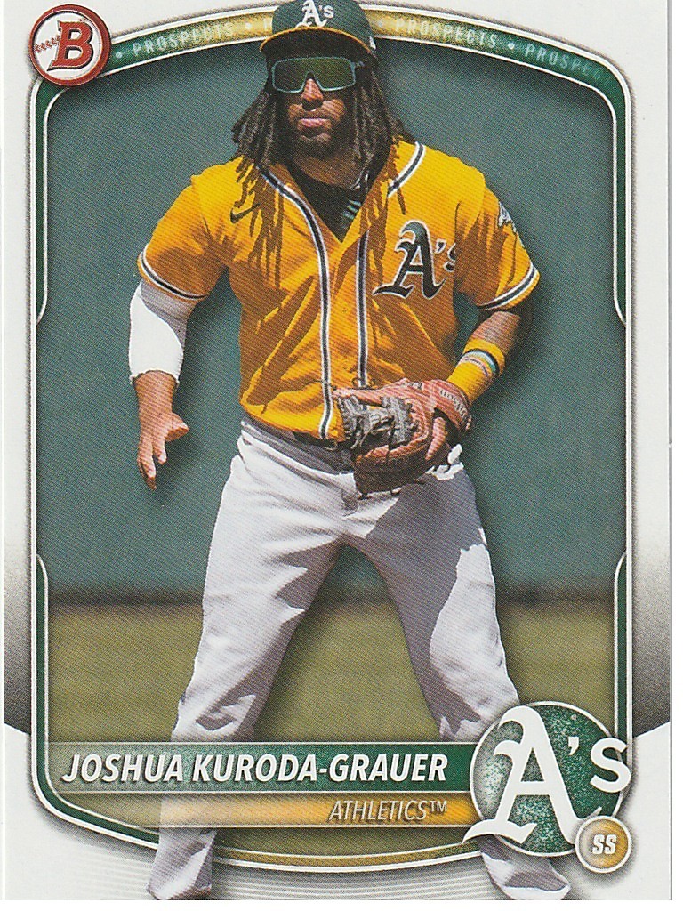 Joshua Kuroda-Grauer Athletics 2025 Bowman Draft 