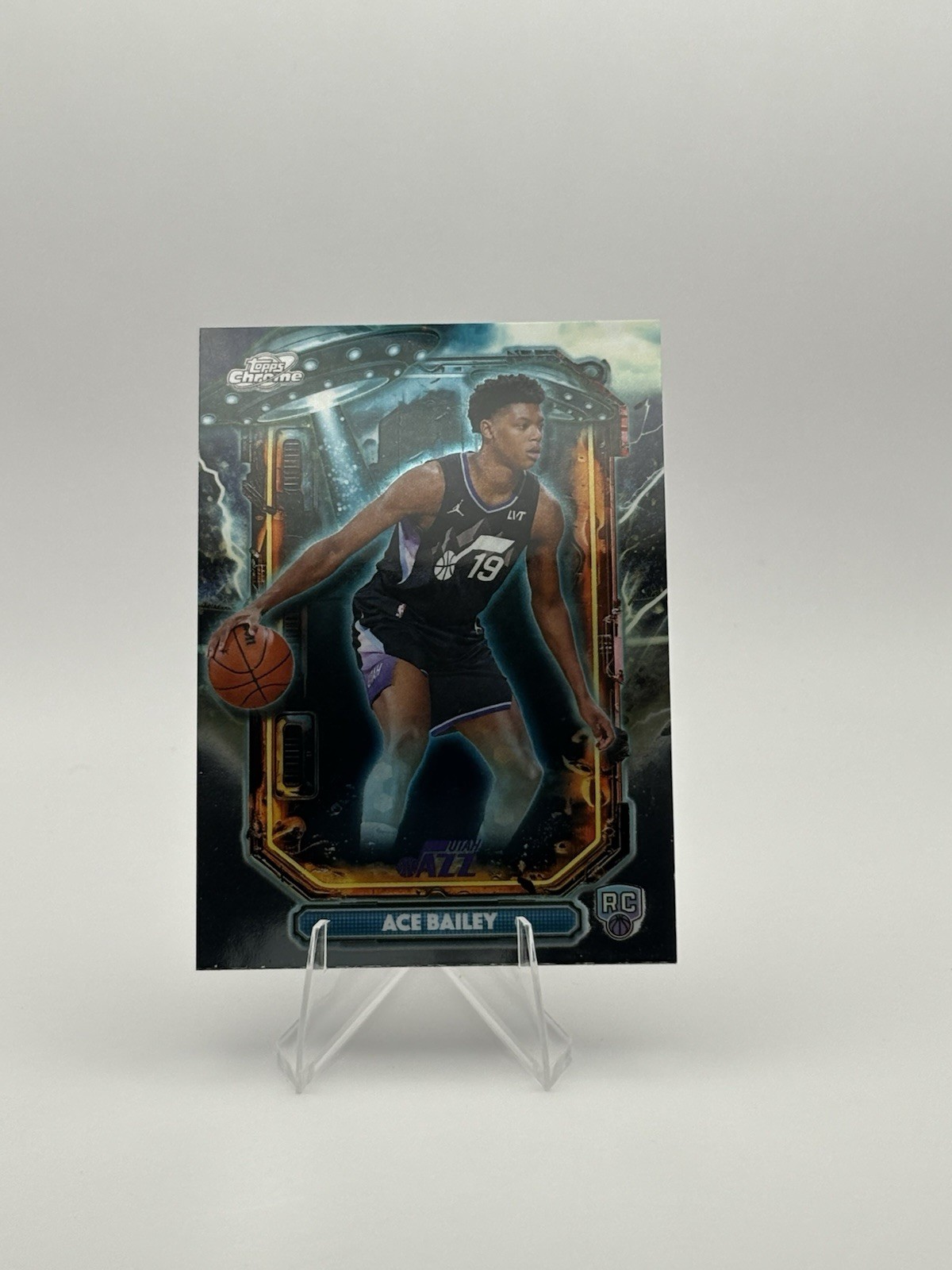 2025-26 Topps Chrome Cosmic Ace Bailey Extraterrestrial Talent #ET-13 Jazz RC