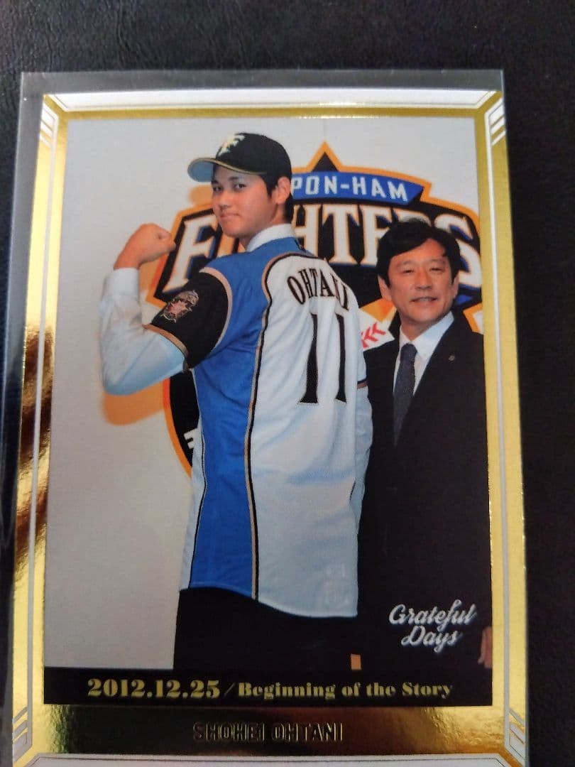 BBM Epoch Shohei Ohtani Nippon Ham Fighters Trading Card 2018 Limited