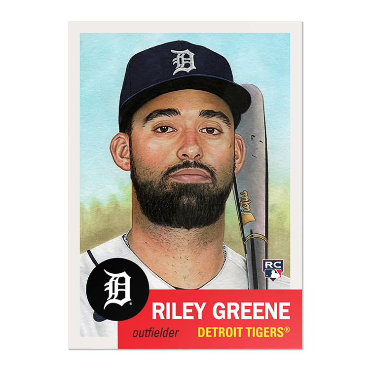 Topps MLB Living Set Card #637 – Riley Greene RC
