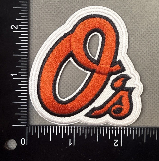 BALTIMORE ORIOLES MLB BASEBALL EMBROIDERED IRON ON PATCH