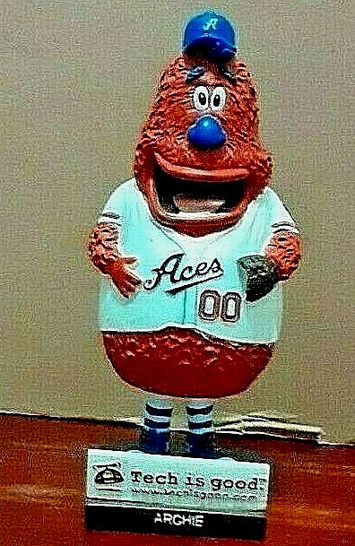 Reno Aces. Bobblehead .MiLB Reno Aces . Arizona Diamond Backs MLB. Farm Team.