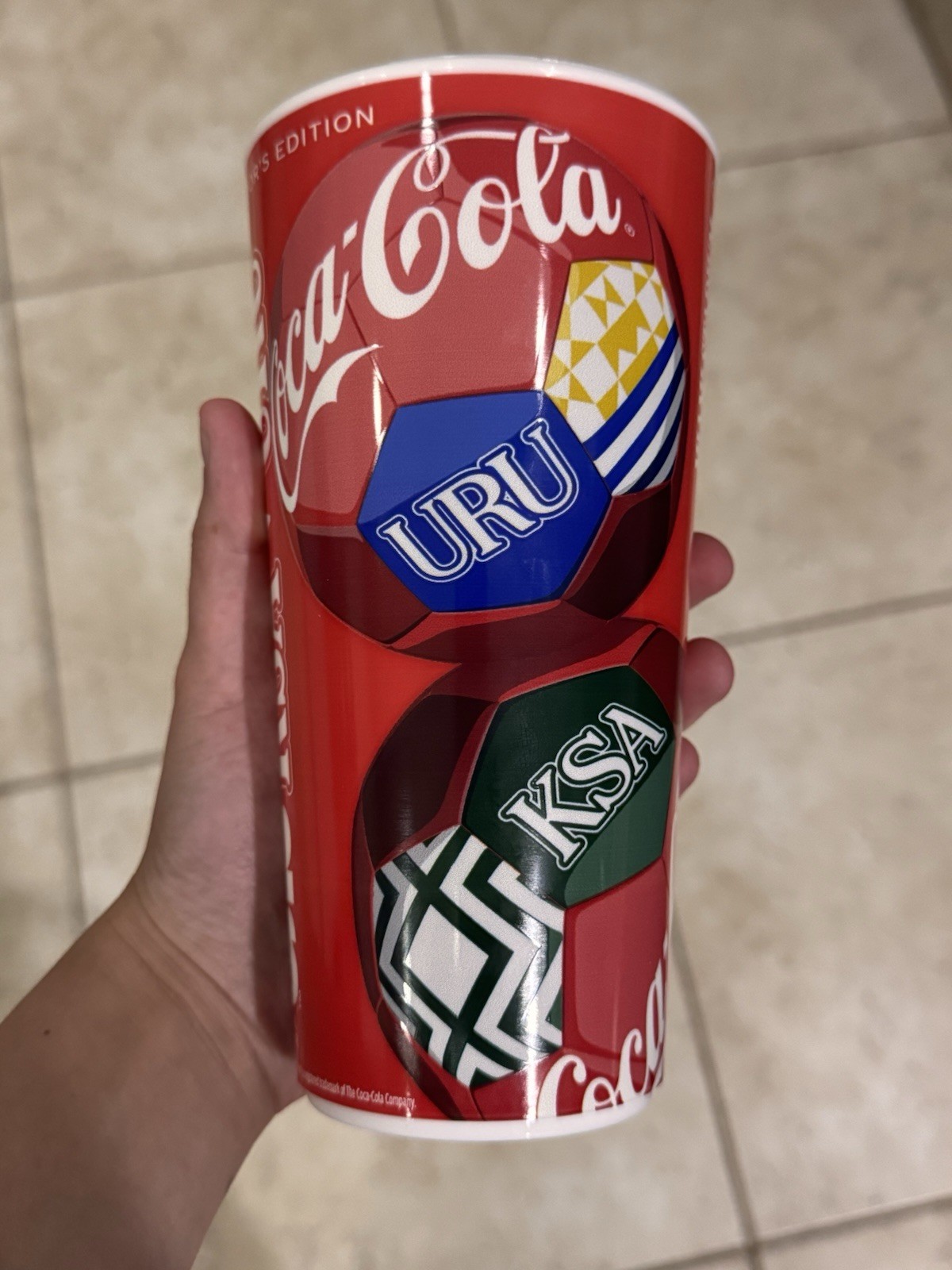FIFA World Cup 2026 Collectors Cup Saudi Arabia vs Uruguay LimitedEditionMatch13