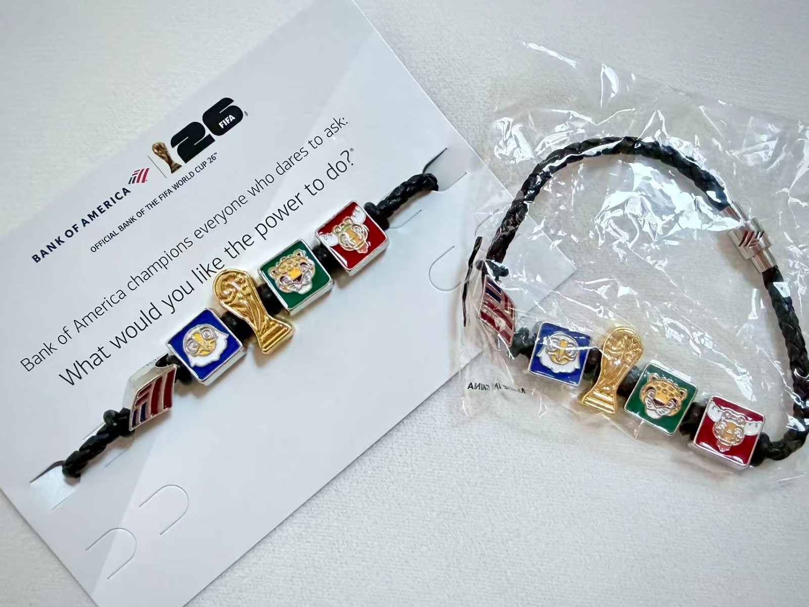 FIFA World Cup 2026 BOA Charm Bracelet Brand New Size S