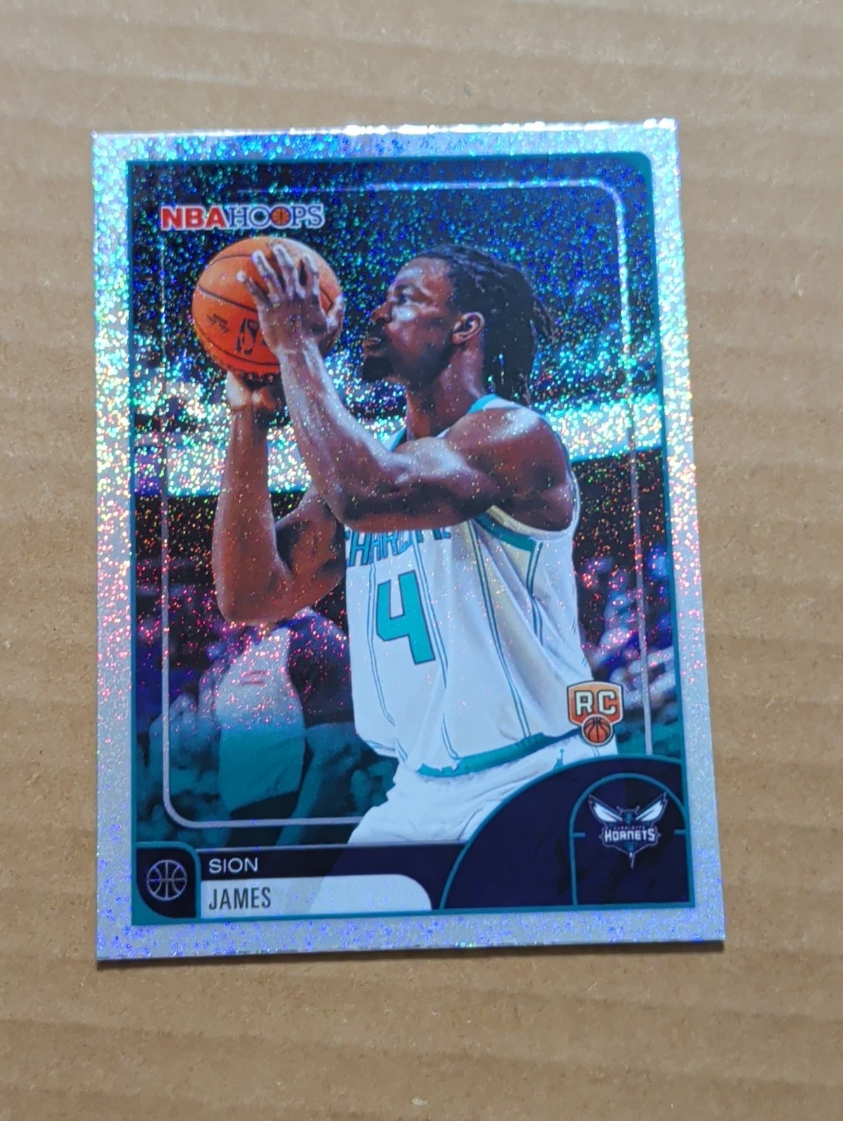 2026 Topps NBA Hoops Sion James Sparkle Sandglitter (RC) #151 🔥🔥🔥