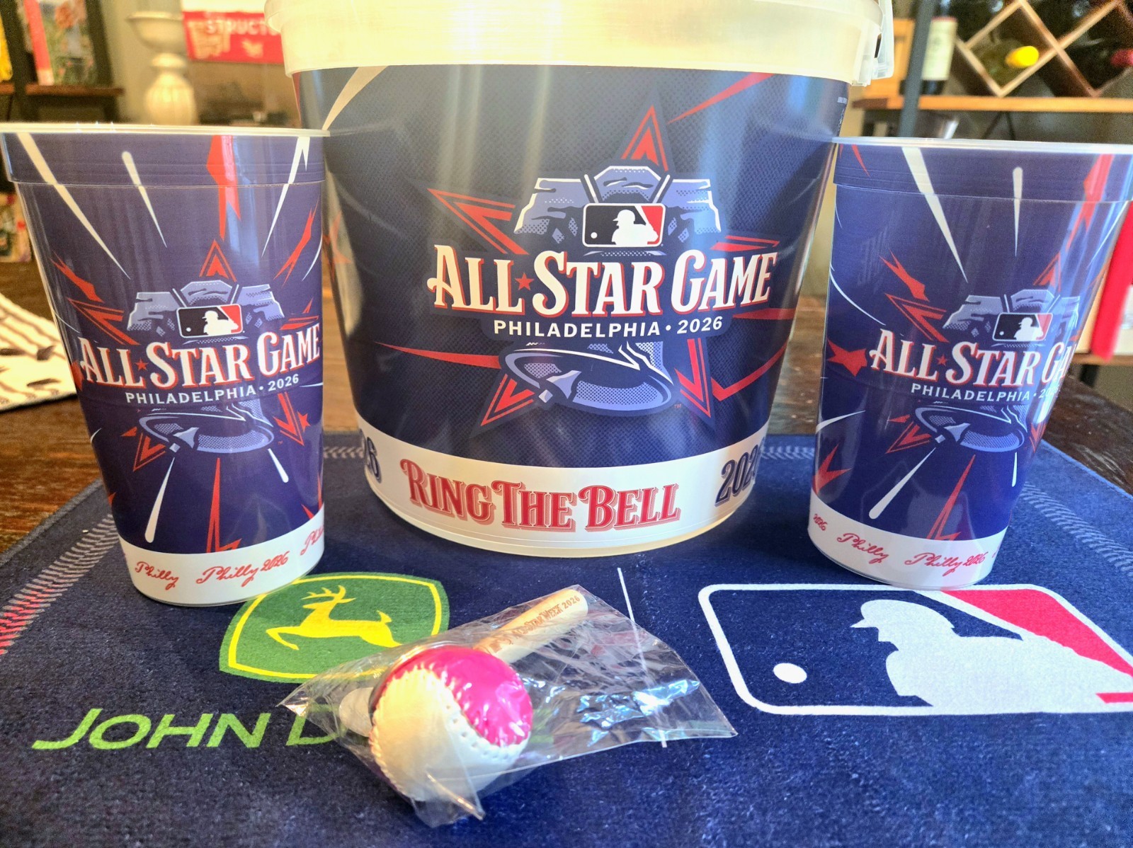 2026 All Star Game Cups, Popcorn Bucket, HR Derby Keychain, ASG MLB Towel