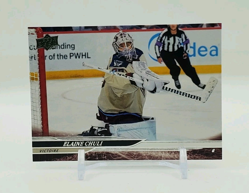 2024-25 Upper Deck PWHL – Elaine Chuli #37 Base Montreal Victoire