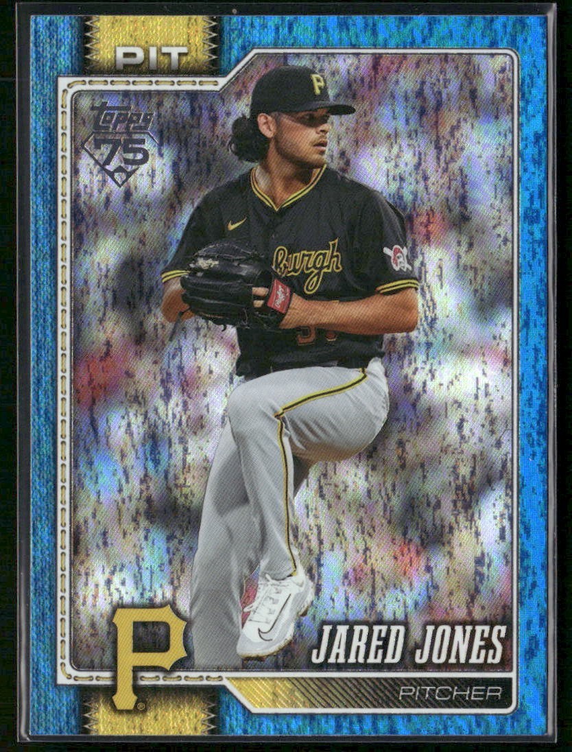 2026 Topps Jared Jones Blue Holofoil /150