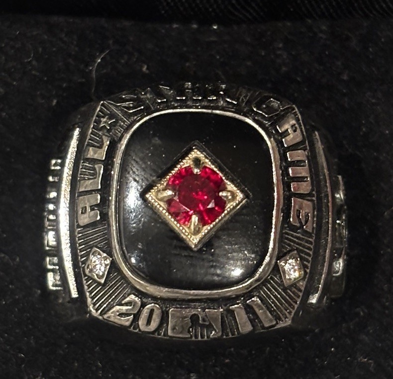 2011 MLB ALL STAR GAME CHAMPIONSHIP NATIONAL LEAGUE RING WITH THE ORIGINAL BOX