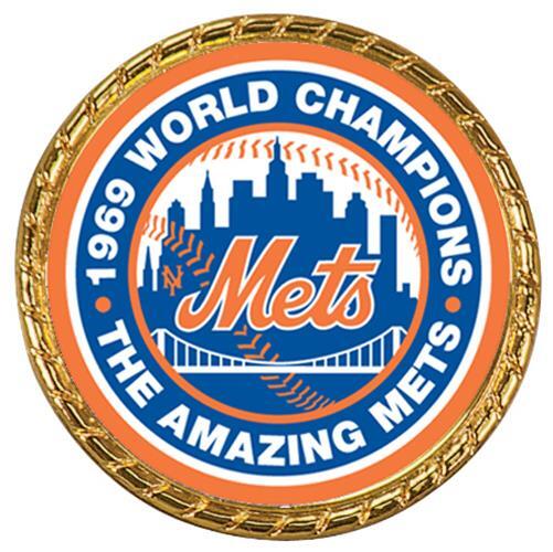 Tribute Coin New York Mets 1969 MLB World Series Champions The Amazing Mets