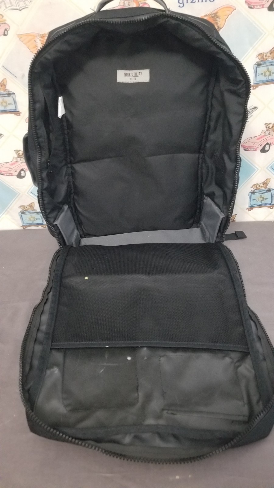 Nike Utility Elite Vanderbilt Player Issued Team Athlete Backpack Black