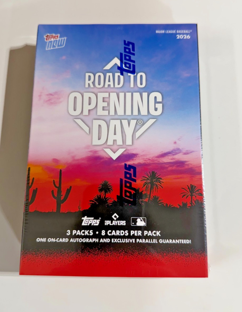 2026 MLB Topps NOW Road To Opening Day Autograph Collector’s Box – SHIPS TODAY