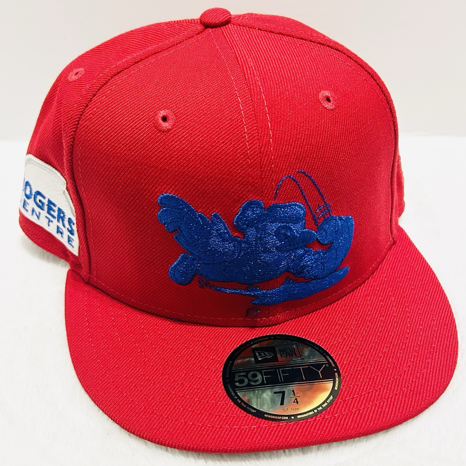 New Era Toronto Blue Jays Shadow Rogers Centre 59FIFTY Fitted Hat Cap 7 1/4 Red