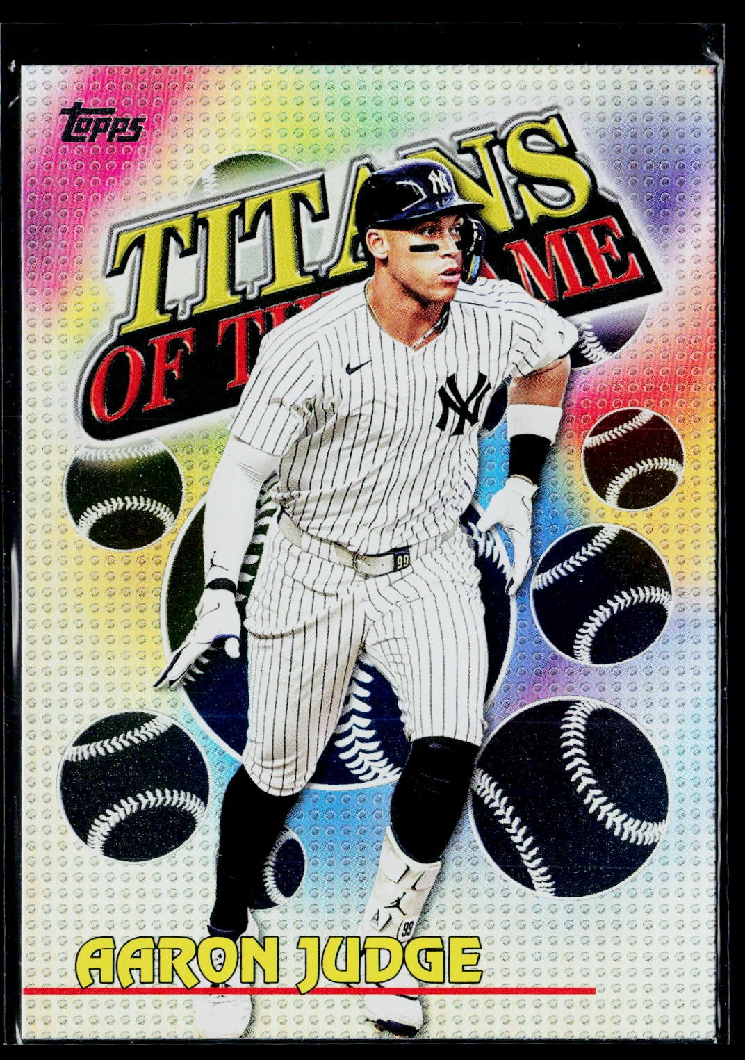 2026 Topps #TOG-3 Aaron Judge Titans of the Game