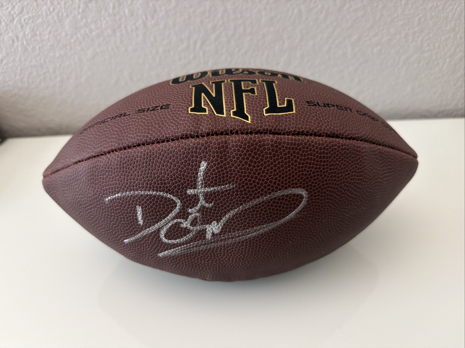 Minnesota Vikings Dante Culpepper signed football JSA Authentication