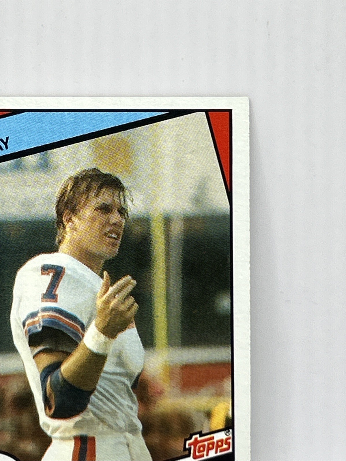 John Elway Rookie Card Insert 1984 Topps Football Card #63 Mint